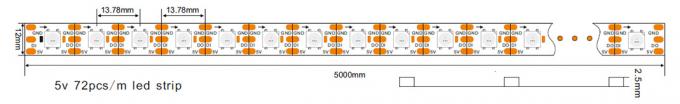 Lumières de bande flexibles accessibles d'APA102 Digital RVB LED APA102C IC incorporé