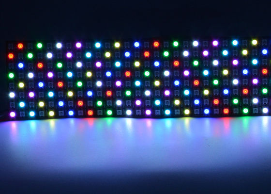panneau polychrome du pixel WS2811 Sk6812 LED de 76.8W 5V 8*32