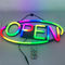 Signe ouvert de barre au néon imperméable de LED Flex Light Magic Color Shop