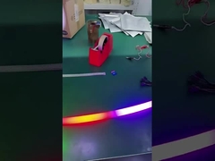 360° Ronde 25mm Couleur magique Contrôle externe Barre lumineuse numérique RGB LED