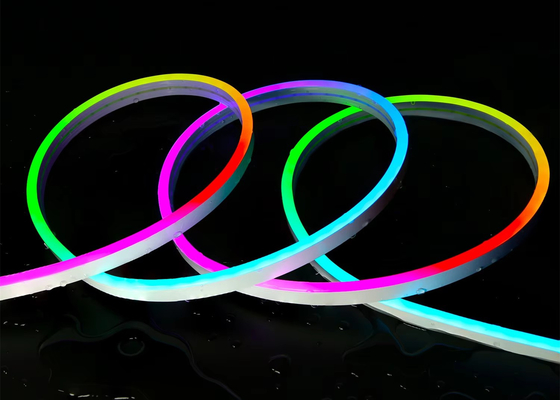 Smart Neon LED Rope Light Kit DC5V RGB Neon 1M 2M 5M IP67 DIY Neon Light Strip Bluetooth TUYA WIFI App Musique