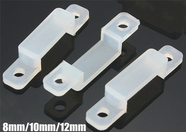 Connecteurs transparents de lumière de bande de LED 8mm/10mm/12mm avec le matériel de silicone