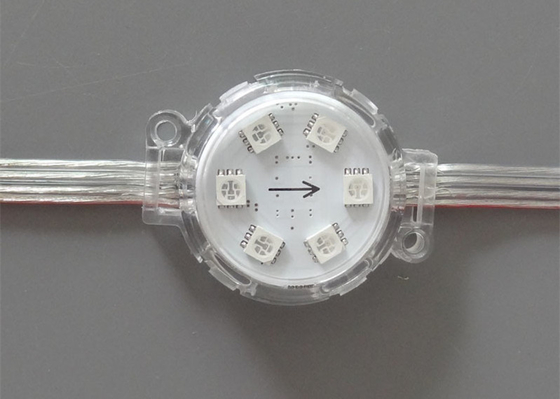 La couverture transparente accessible de diamètre imperméable de DC24V UCS1903 IC 40mm a exposé la lampe de LED
