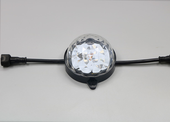 pixel futé LED du diamètre RVB Ws2811 de 130mm avec la base de couverture et d'aluminium de diamant