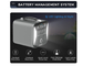 Batterie solaire portative 220v de camping de générateur de centrale 1000 watts