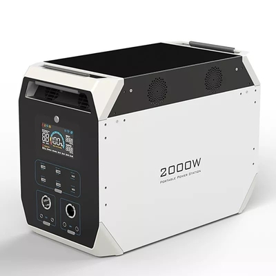 système énergétique portatif portatif solaire de la banque Lifepo4 de puissance de centrale 2000W