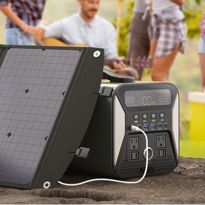 1000W LiFePO4 Batterie Portable Power Station Outdoor Camping Fishing Power Bank