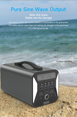 1000W LiFePO4 Batterie Portable Power Station Outdoor Camping Fishing Power Bank