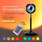 Commande à distance Photographie moderne Changement de couleur Lumière de coucher de soleil USB projecteur arc-en-ciel Lampes de projection à LED