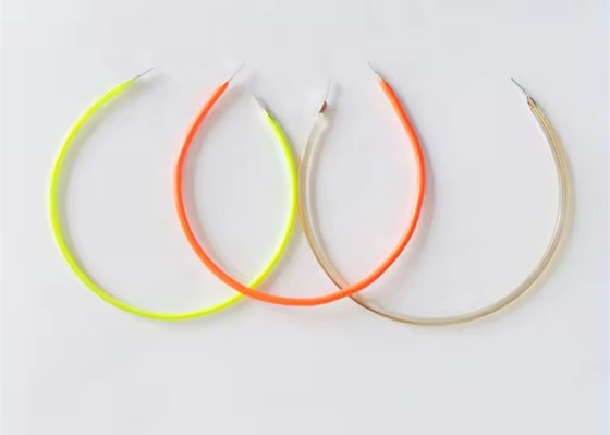 Lumière à nouilles LED flexible de 80 mm de longueur pour filament incandescent de Noël
