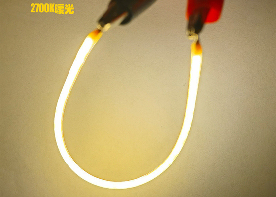 3VDC LED Filament flexible 255mm 260mm 180 puces 2200K lumière jaune 300mA CRI 83