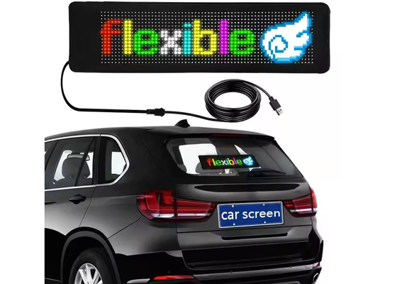 L'affichage de voiture LED flexible pour la publicité