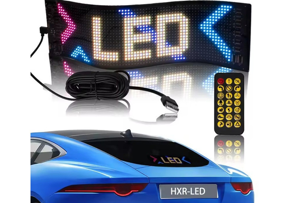 L'affichage de voiture LED flexible pour la publicité