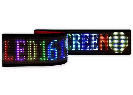Contrôle APP Écran LED flexible défilement de message personnalisé texte panneau d'affichage LED affichage numérique pour voiture