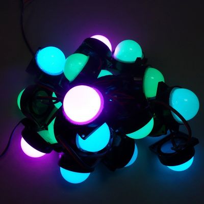 la lumière de pixel de la lampe RVB de pixel de 6pcs SMD 5050 LED ficelle 50mm/60mm avec la couverture laiteuse