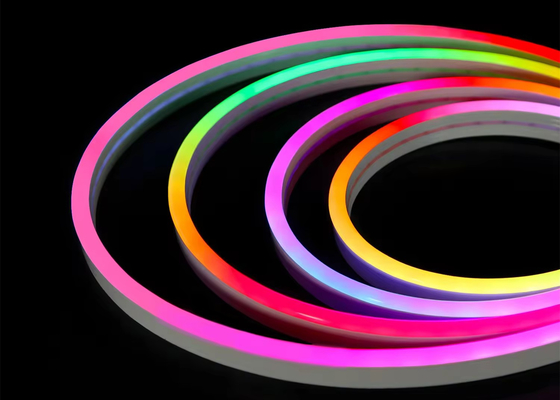 Smart Neon LED Rope Light Kit DC5V RGB Neon 1M 2M 5M IP67 DIY Neon Light Strip Bluetooth TUYA WIFI App Musique