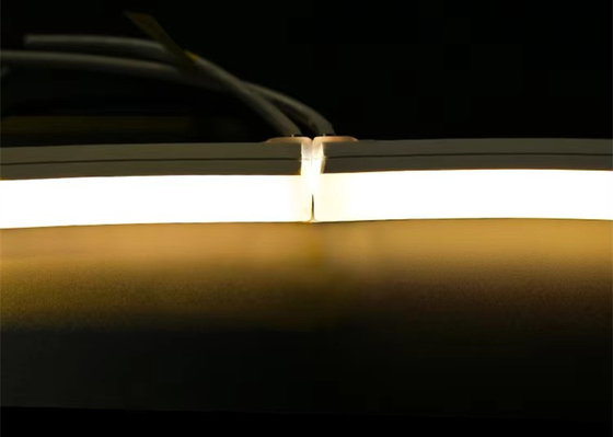 Lampe de silicone à bandes 1212 à néon à LED flexible 12*12 mm avec plafond intégré, pas de lampe principale