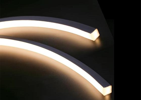 Lampe de silicone à bandes 1212 à néon à LED flexible 12*12 mm avec plafond intégré, pas de lampe principale