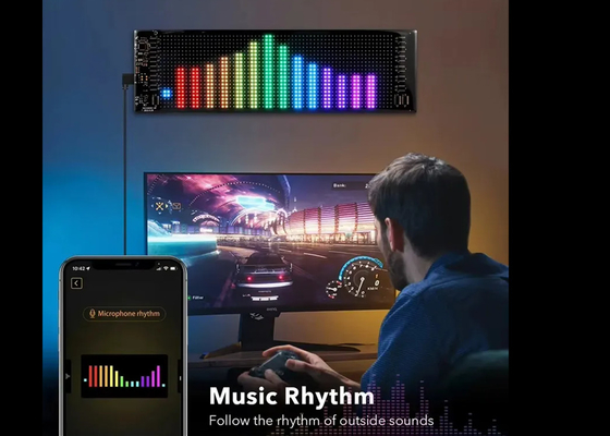 Affichage numérique de la fenêtre arrière avec affichage souple LED 192x898mm