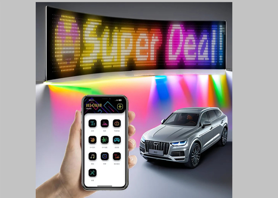 Écran d'affichage numérique LED multi-fonction programmable