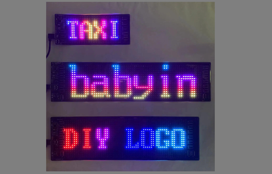 Écran LED pour la publicité automobile Conception personnalisable pour la publicité automobile