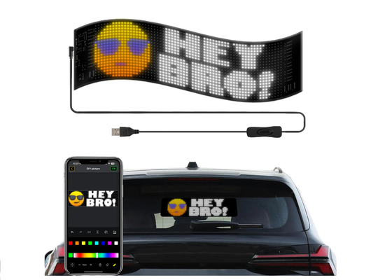 Écran LED pour la publicité automobile Conception personnalisable pour la publicité automobile