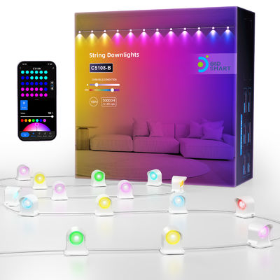 Lumières LED IP68 résistantes à l'eau pour décoration de Noël
