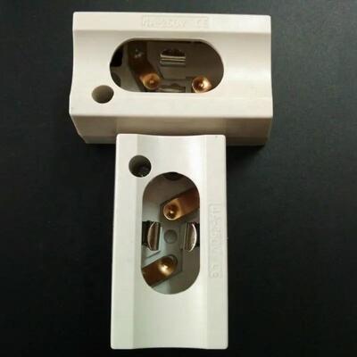 Lumière linéaire S14s S14d Base Lumière fluorescente porte-lampe à ligne ampoule incandescente