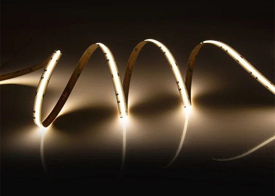 Décoration pour la maison 20m Pas de chute de tension 24V 480leds/M Coupeable Flexible à haute densité COB LED