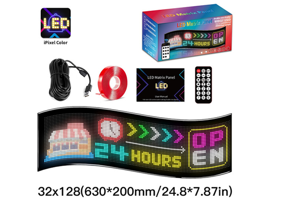 32*128 Panneau LED à LED avec télécommande d'application