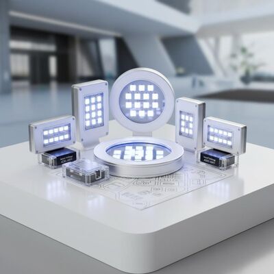 Éclairage LED personnalisé intégrant une source lumineuse LED et une tension d'entrée AC85-265V conçu pour les projets d'éclairage économe en énergie