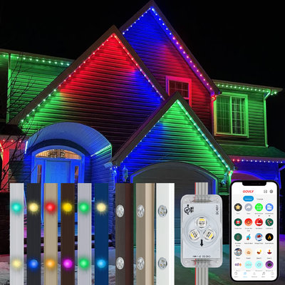 Contrôle intelligent LED Lumière extérieure 30W WiFi APP RGB IP65 étanche pour le jardin de la villa